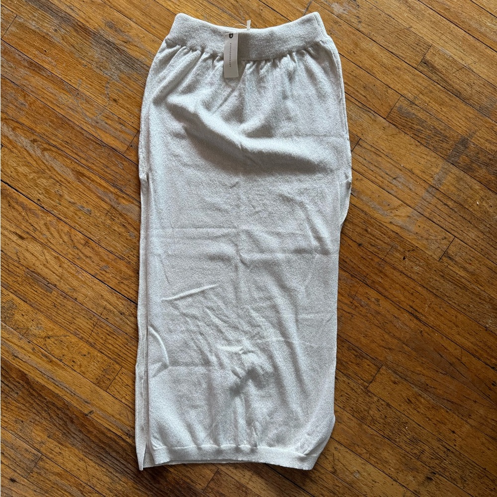 Elegant Off White‎ Knit Skirt